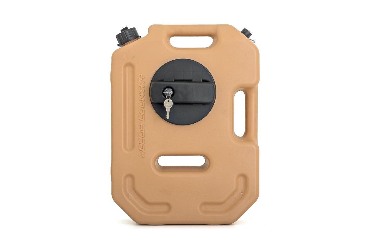 Fluid Container - Rough Country - With Locker - Tan